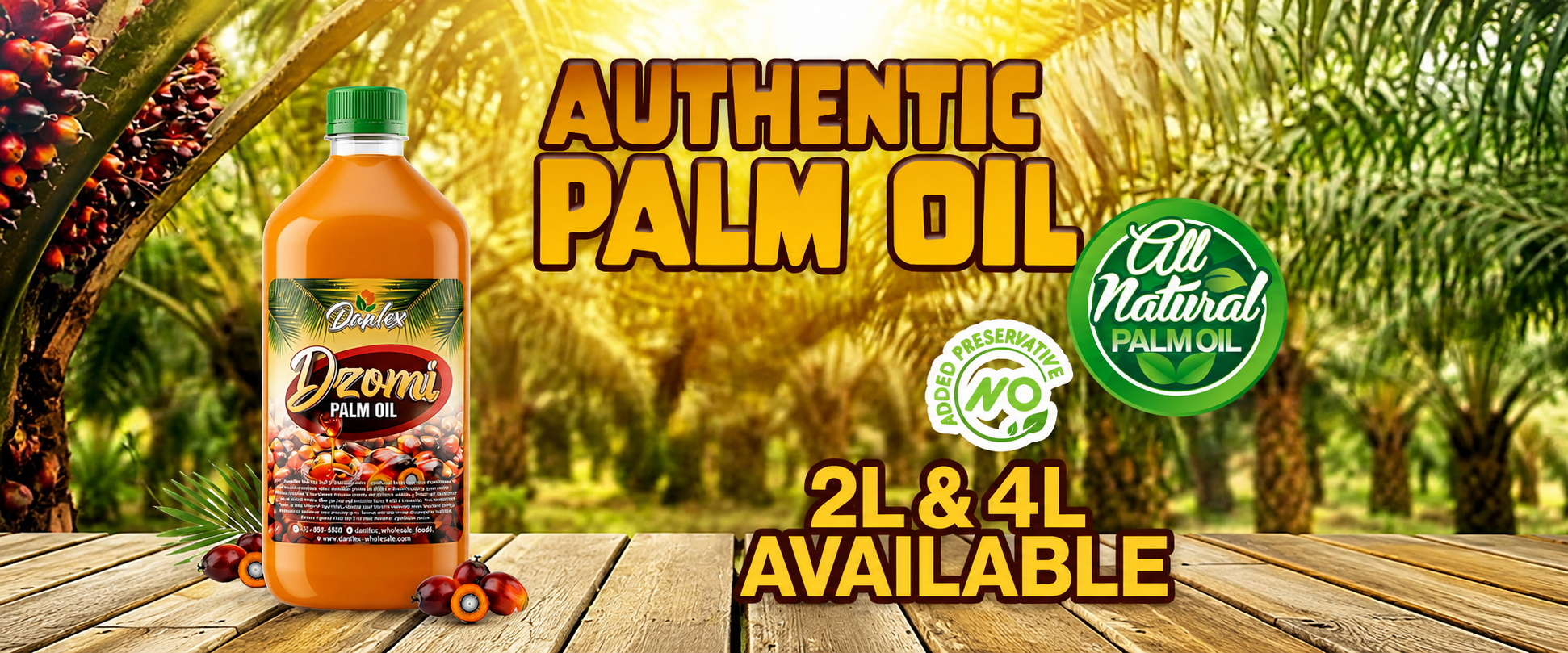 PALM OIL BANNER