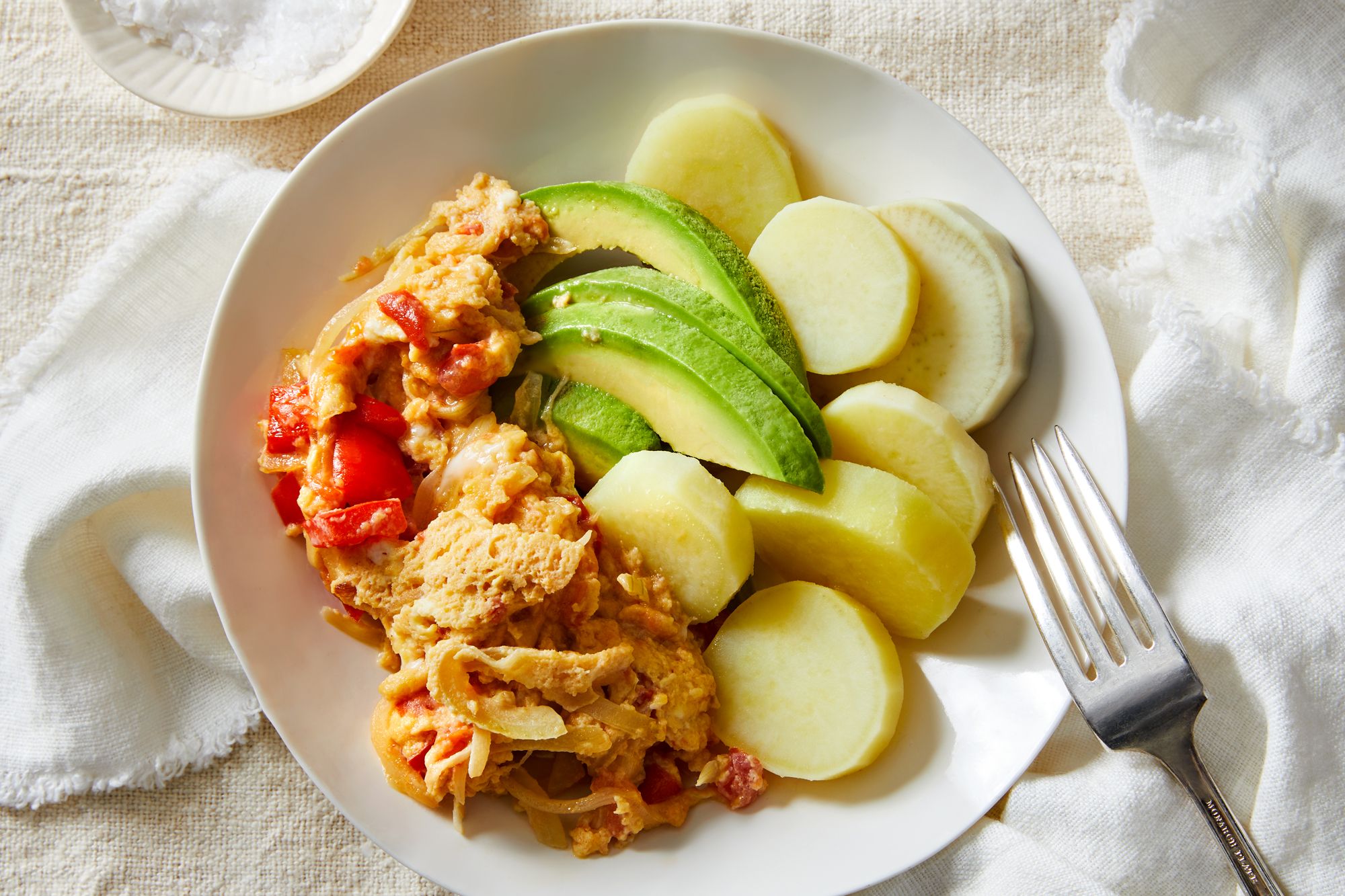 Boiled Yam and Egg Stew